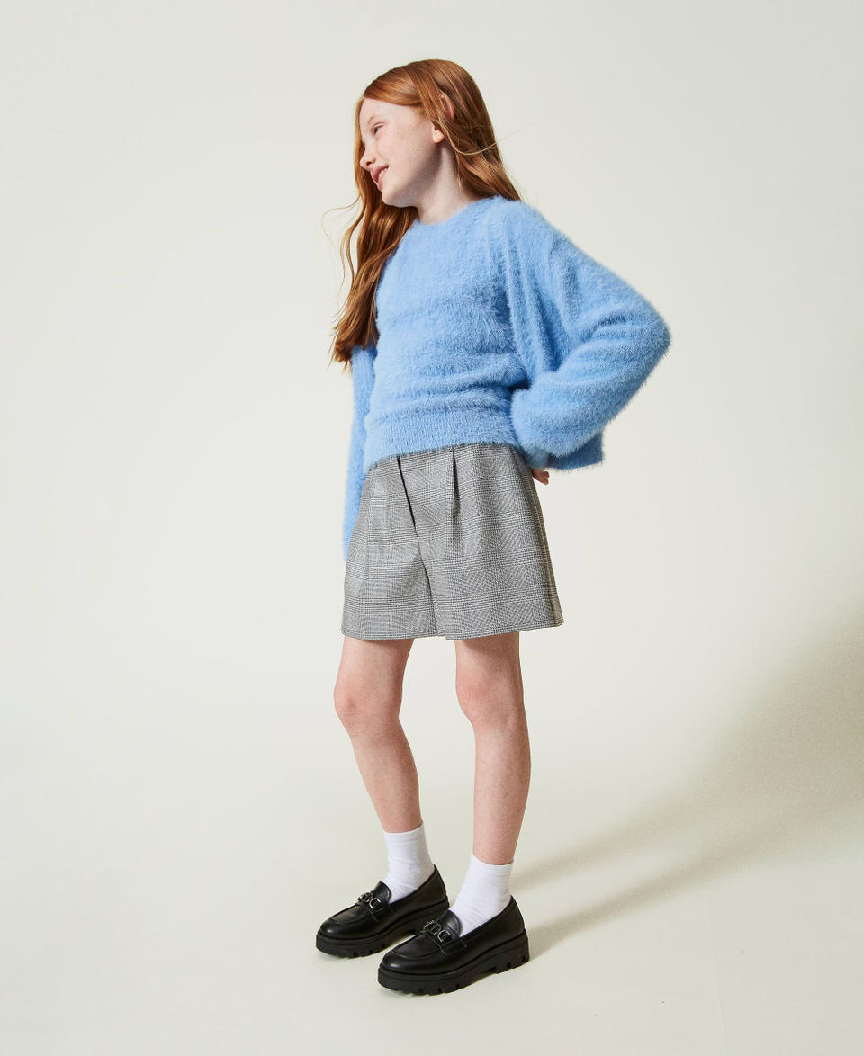 Twin Set Shorts in principe di Galles Outlet