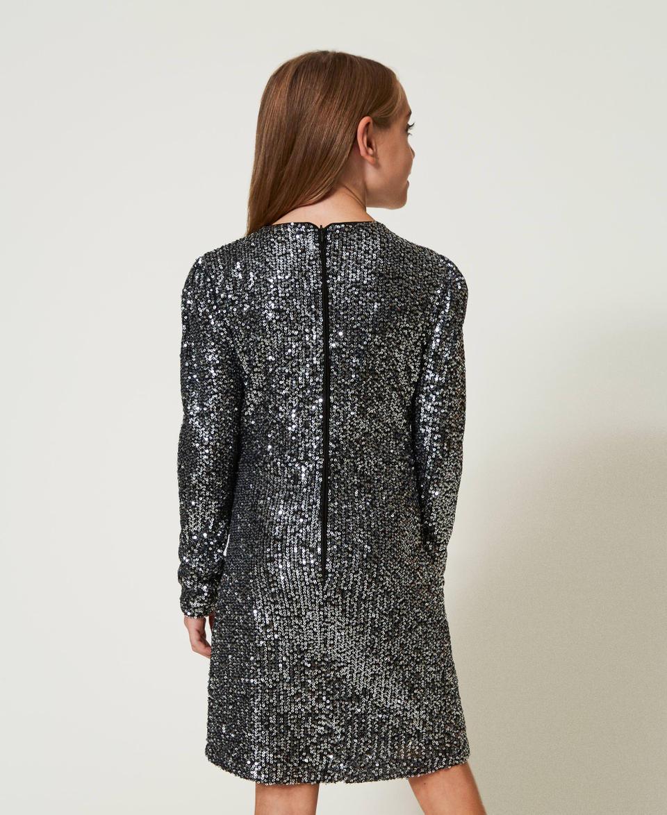 Twin Set Abito corto in full paillettes Offerte