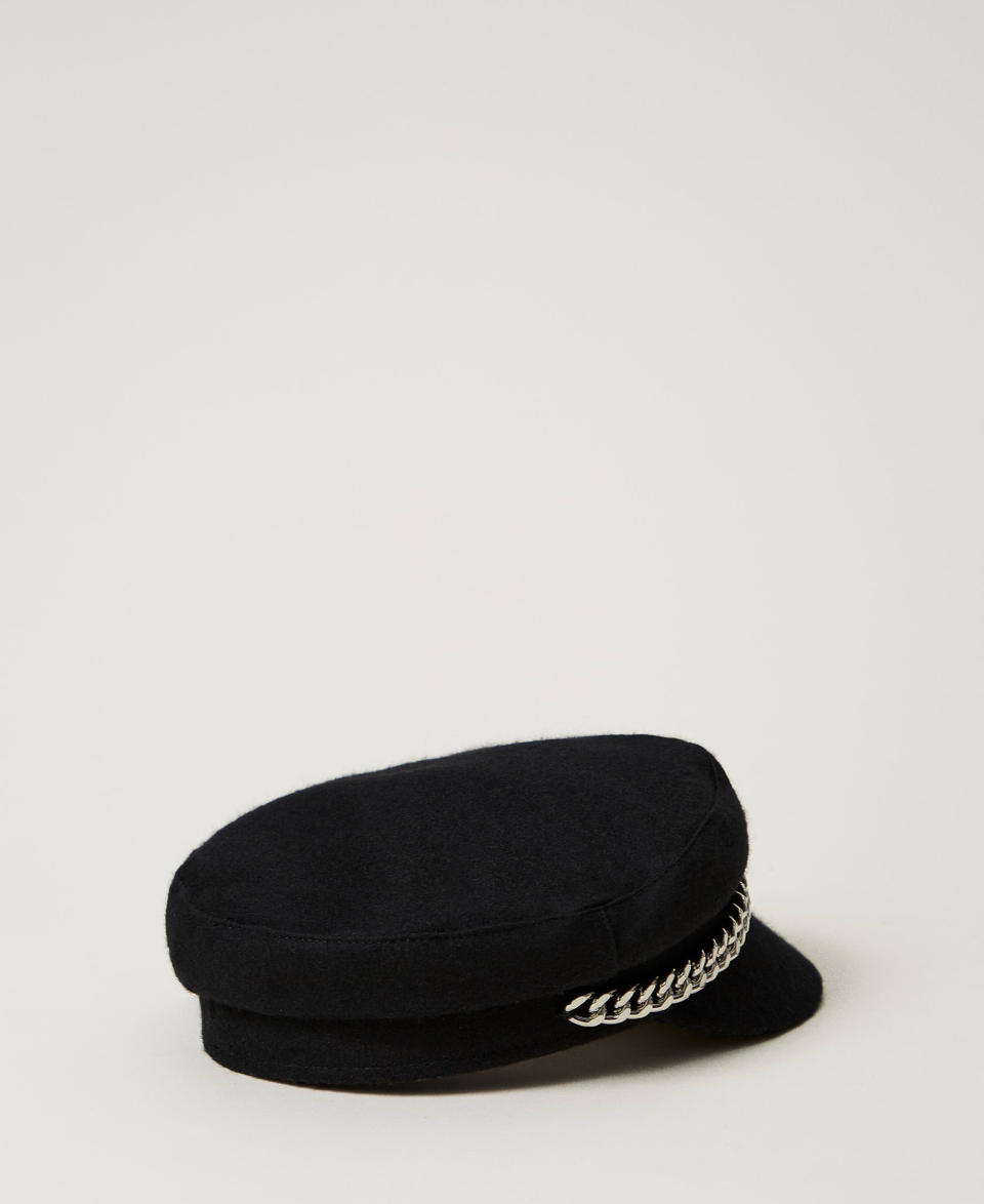 Twin Set Cappello basco in panno Moda