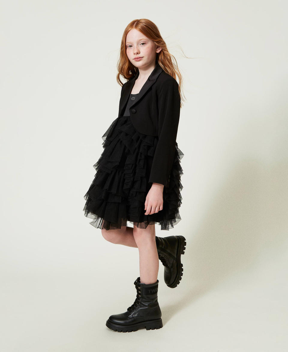 Twin Set Giacca spencer in flanella Black Friday
