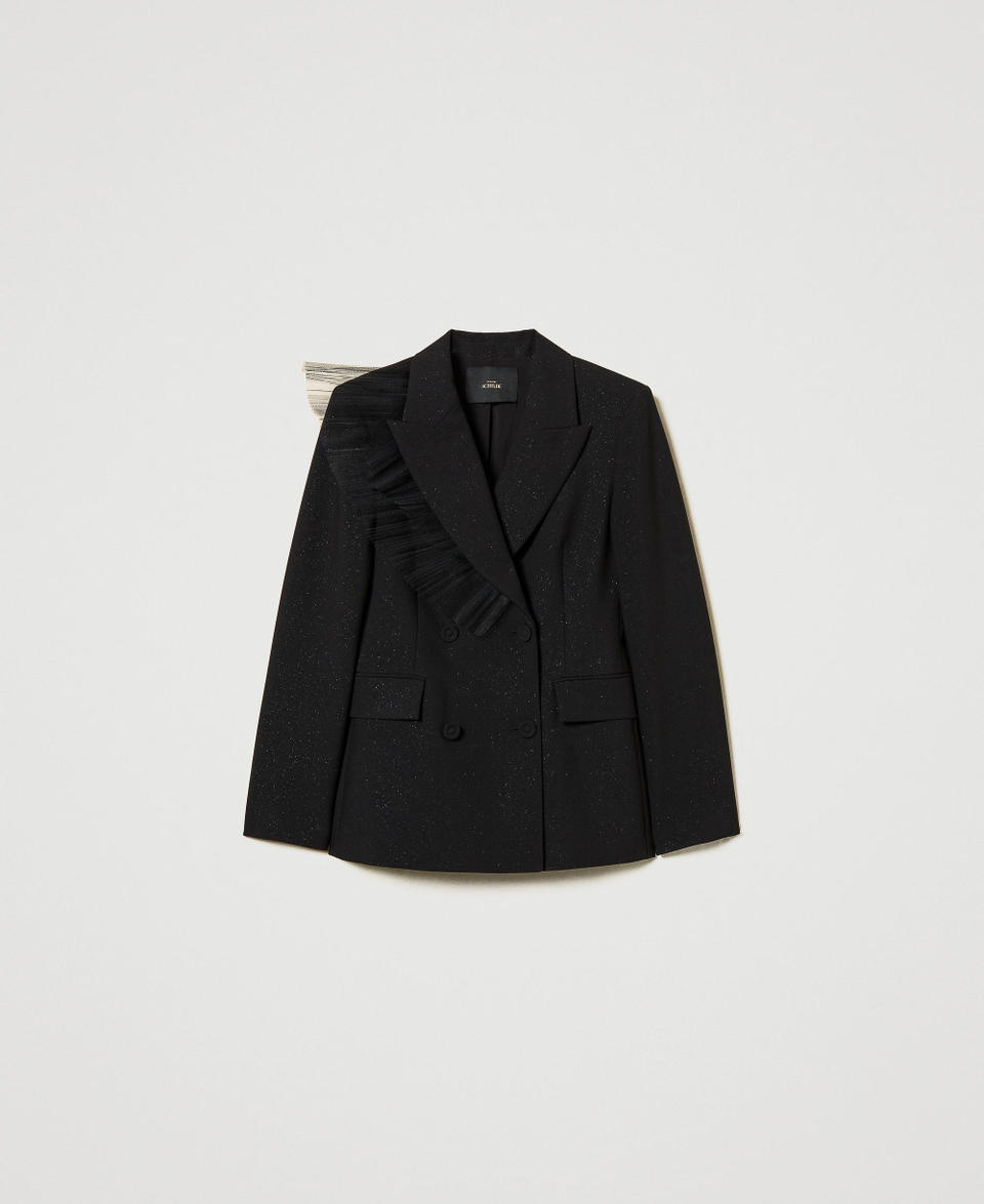 Twin Set Giacca blazer con volant in tulle Bestseller