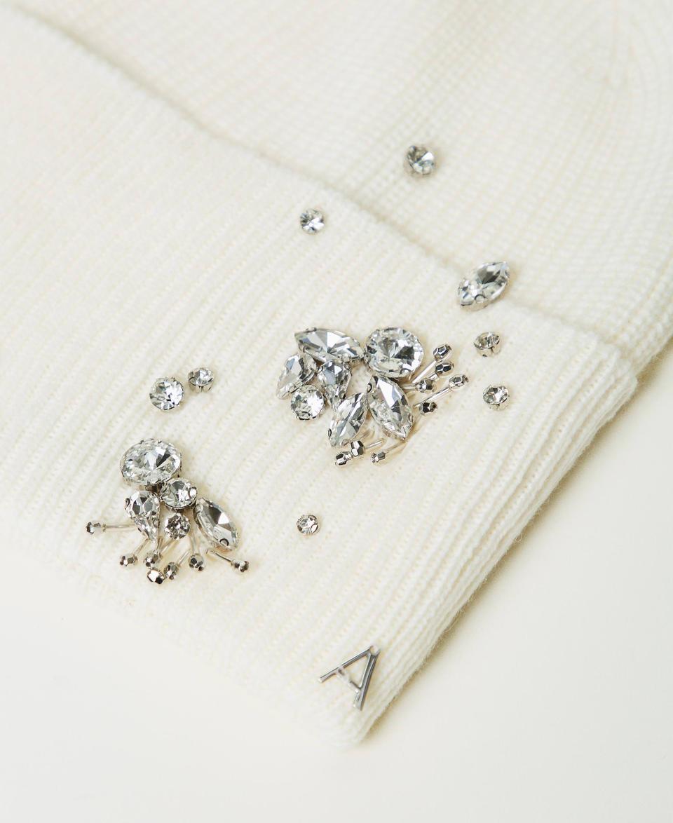 Twin Set Berretto in maglia con ricami Rilascio limitato