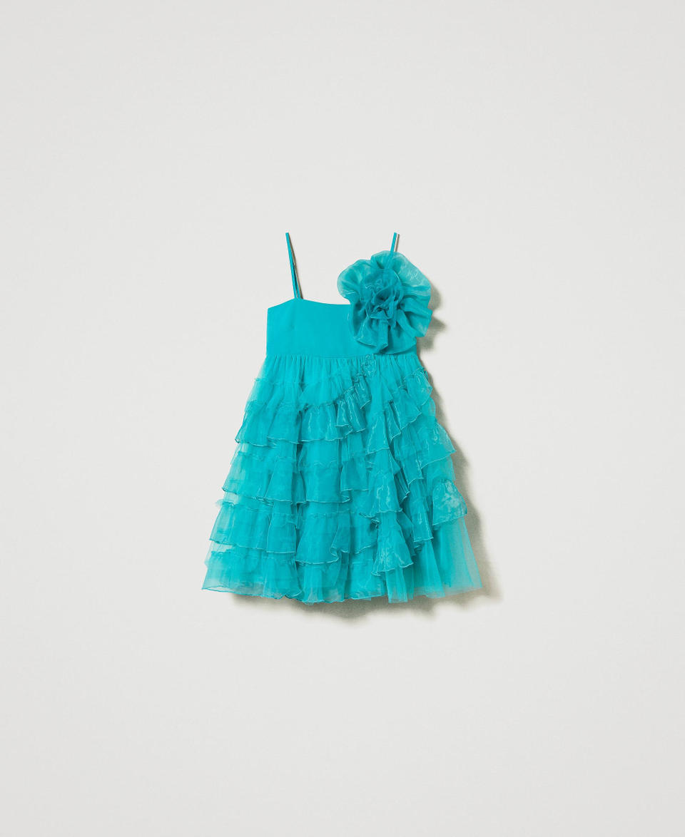 Twin Set Abito corto in tulle e organza Duty-free