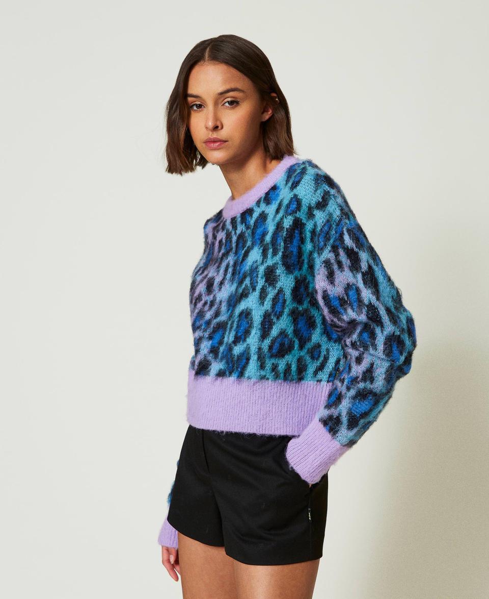 Twin Set Maglia boxy MYFO in maglia jacquard 2025