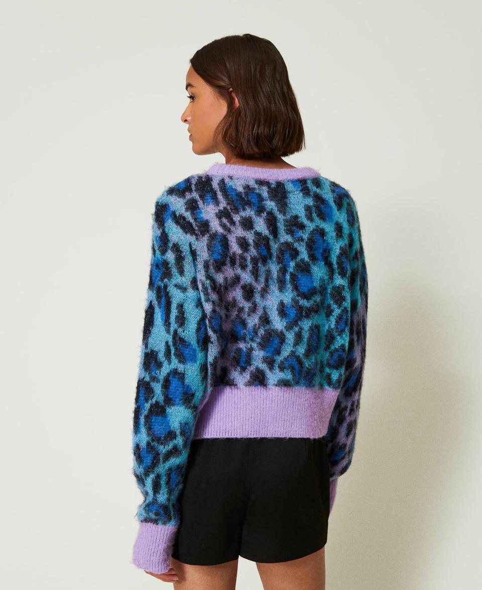Twin Set Maglia boxy MYFO in maglia jacquard 2025