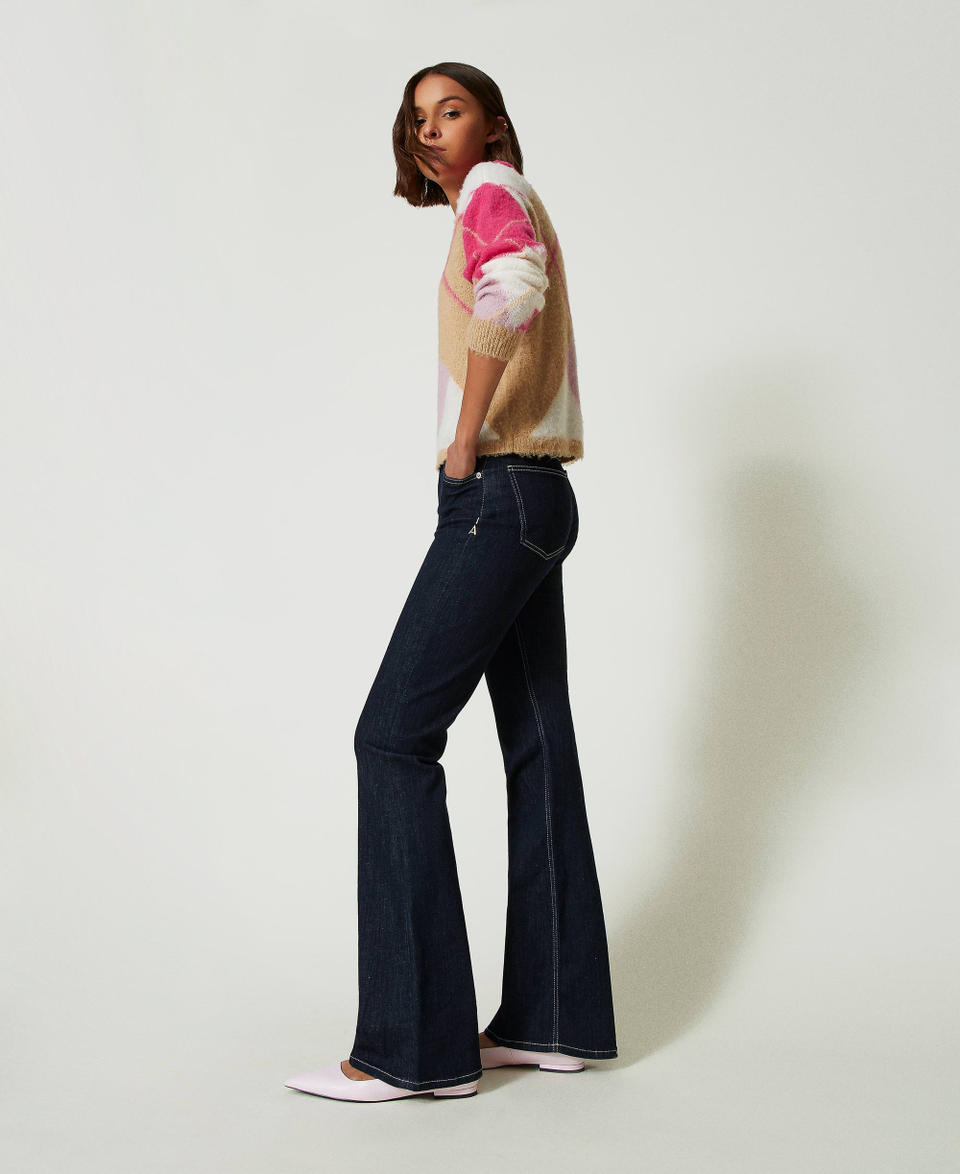Twin Set Jeans flare cinque tasche Acquista Ora