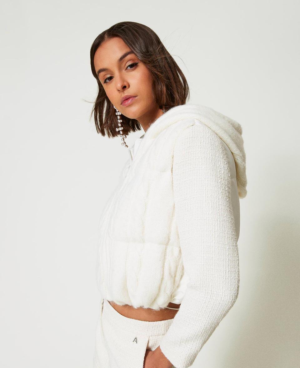 Twin Set Gilet imbottito con trecce Promozione Limitata