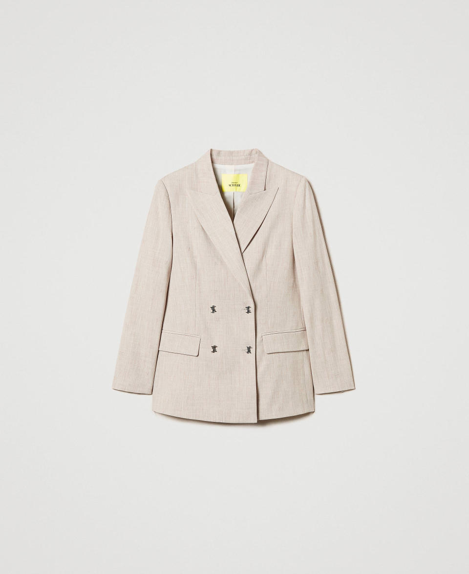 Twin Set Giacca blazer MYFO con ricamo Sottocosto