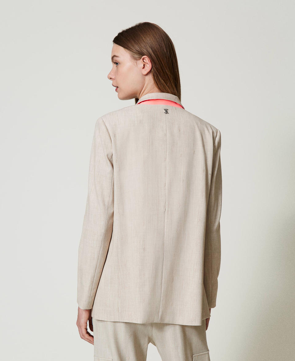 Twin Set Giacca blazer MYFO con ricamo Sottocosto