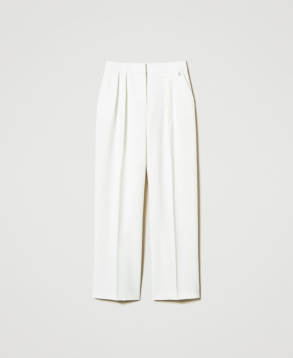 Twin Set Pantaloni a palazzo con pieghe Online