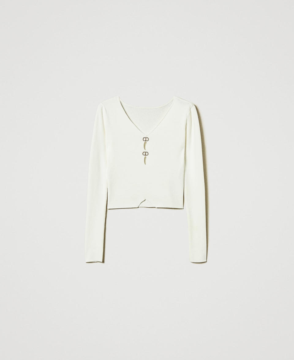 Twin Set Maglia doppio uso con Oval T Hotsell