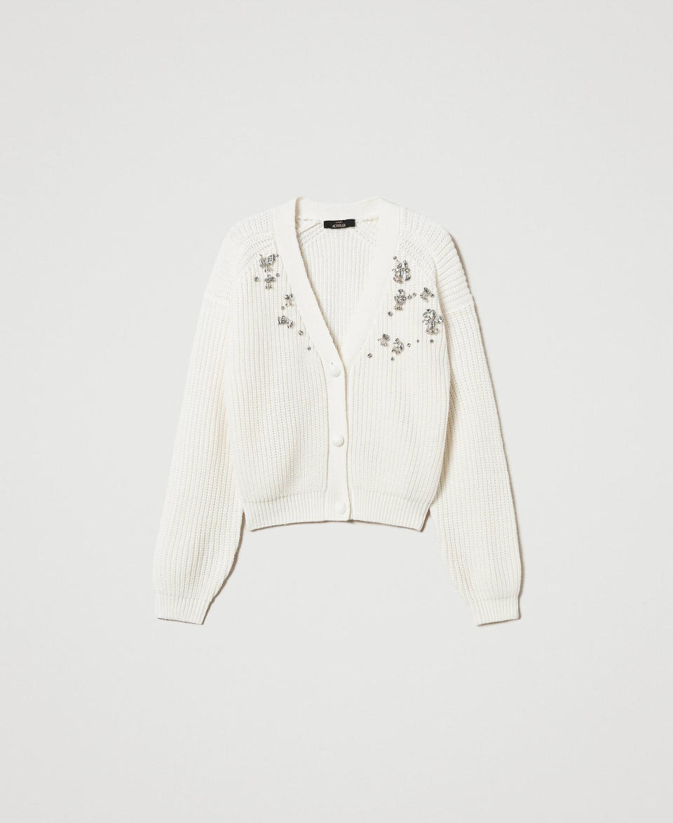Twin Set Cardigan con ricami fatti a mano Grande vendita