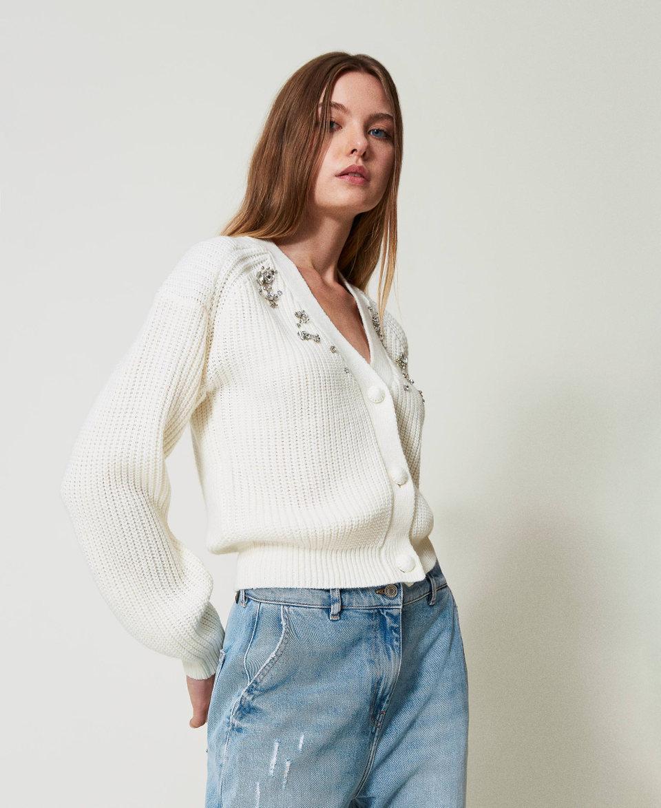 Twin Set Cardigan con ricami fatti a mano Grande vendita