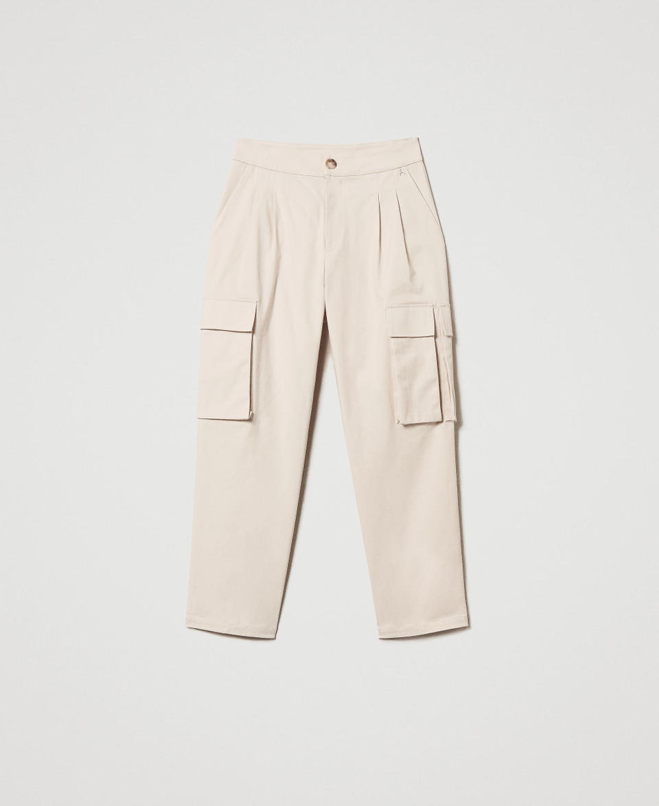 Twin Set Pantaloni cargo con tasche asimmetriche Shopping online