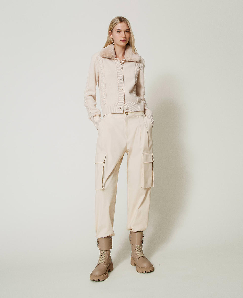 Twin Set Pantaloni cargo con tasche asimmetriche Shopping online