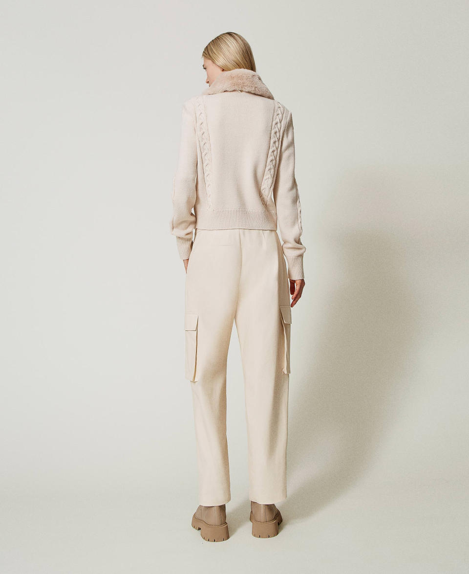Twin Set Pantaloni cargo con tasche asimmetriche Shopping online