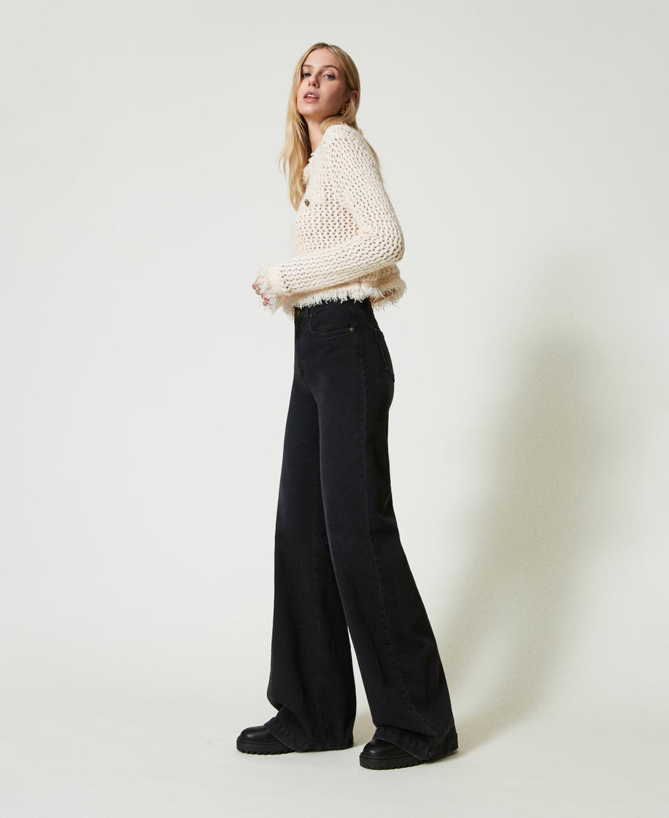 Twin Set Jeans flare a vita alta Offerta Anniversario
