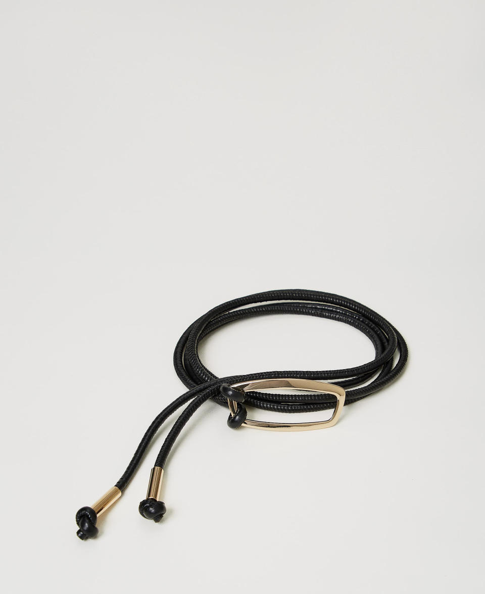 Twin Set Cintura con fibbia logata Sottocosto