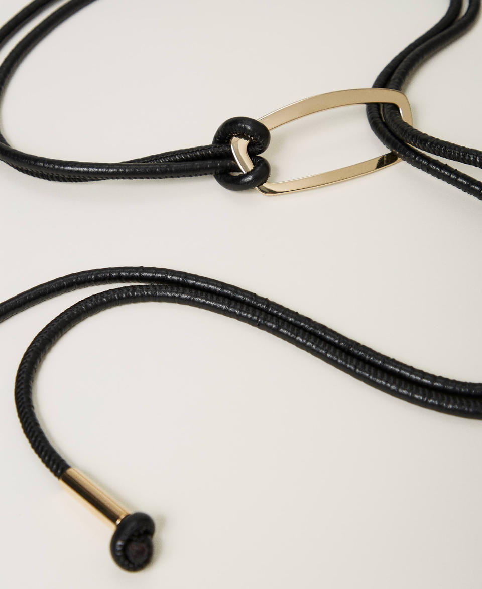 Twin Set Cintura con fibbia logata Sottocosto