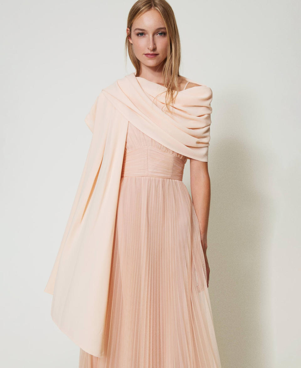 Twin Set Stola in doppia georgette Saldi