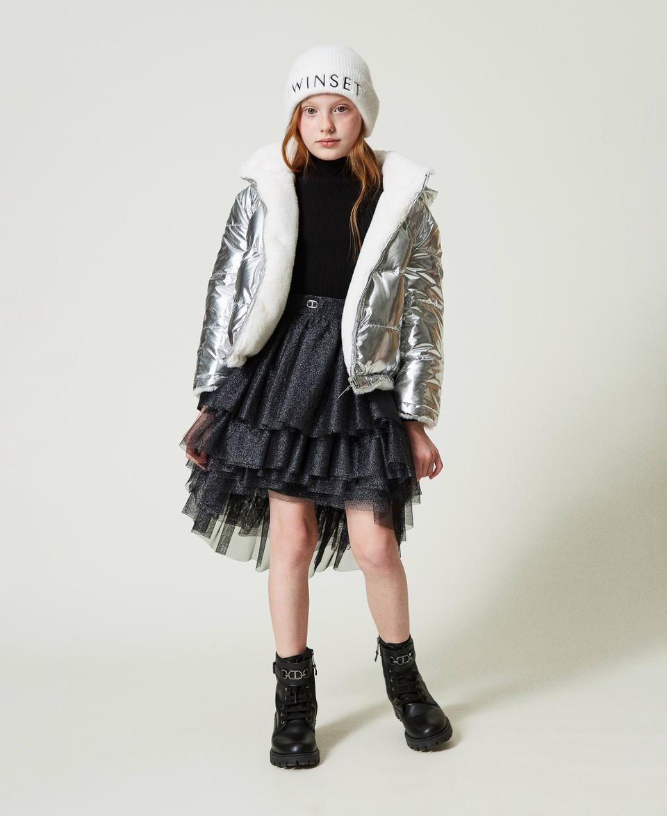 Twin Set Giacca reversibile in faux fur Offerta migliore
