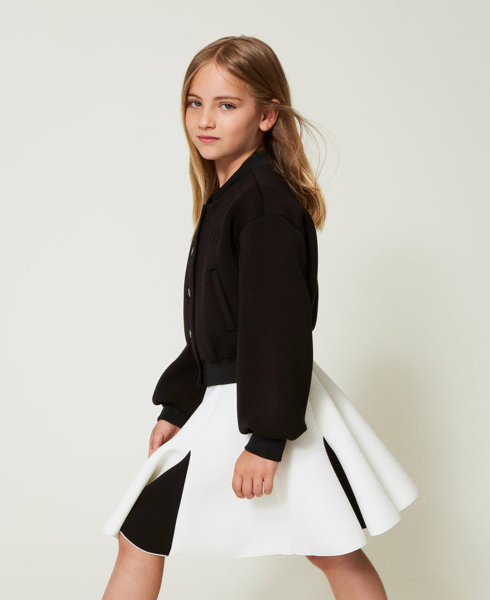 Twin Set Bomber in tessuto scuba Online Outlet