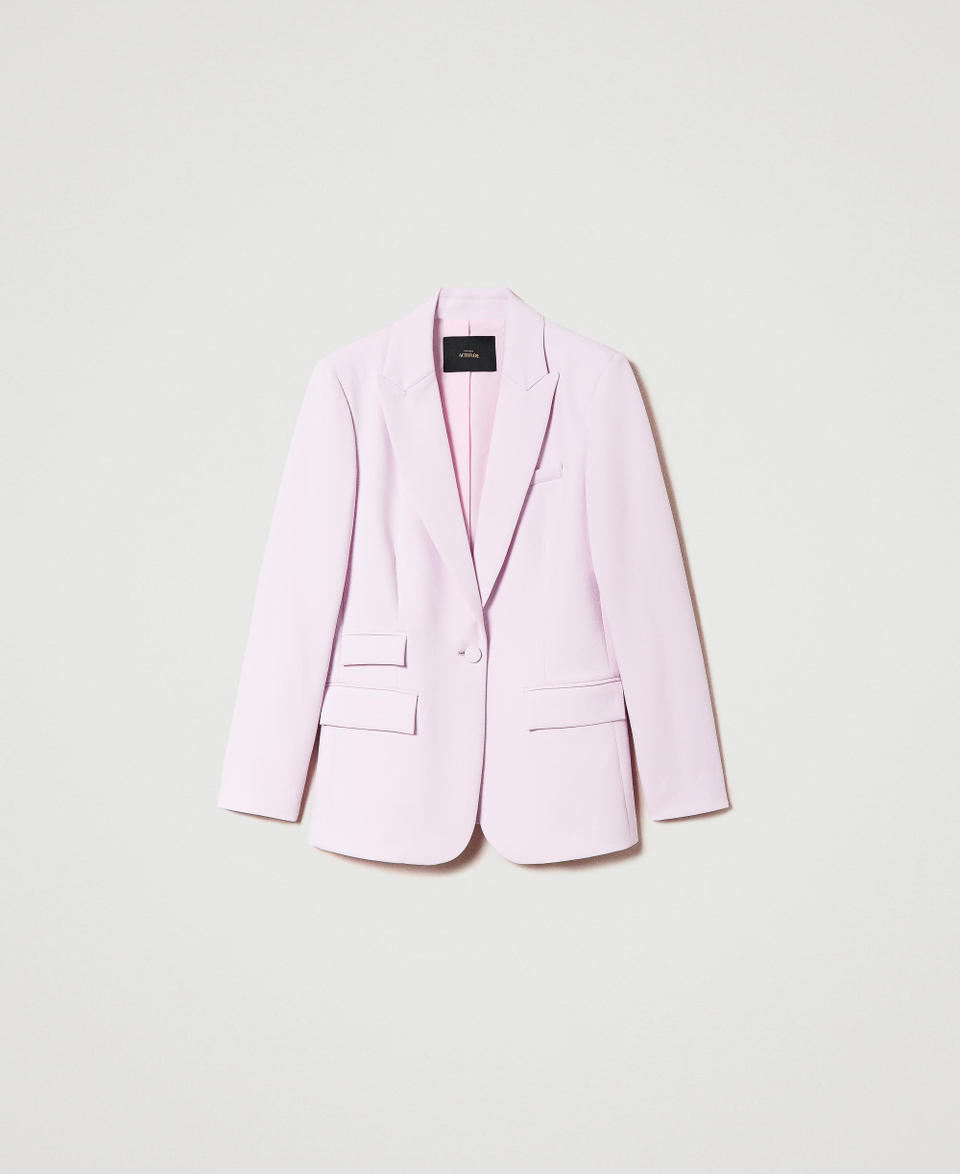 Twin Set Giacca blazer in crêpe cady Latest stili