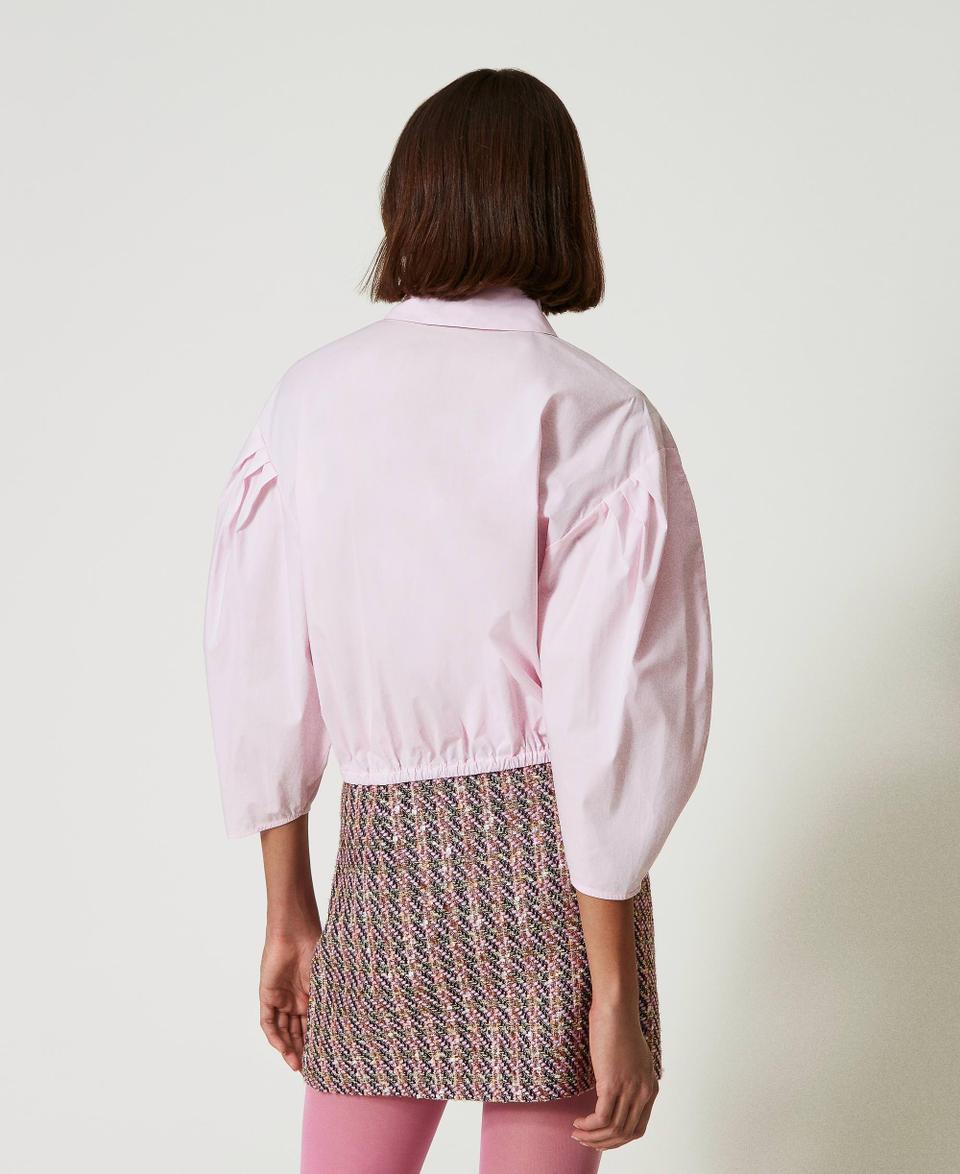 Twin Set Camicia boxy con cravattino Ultimo giorno