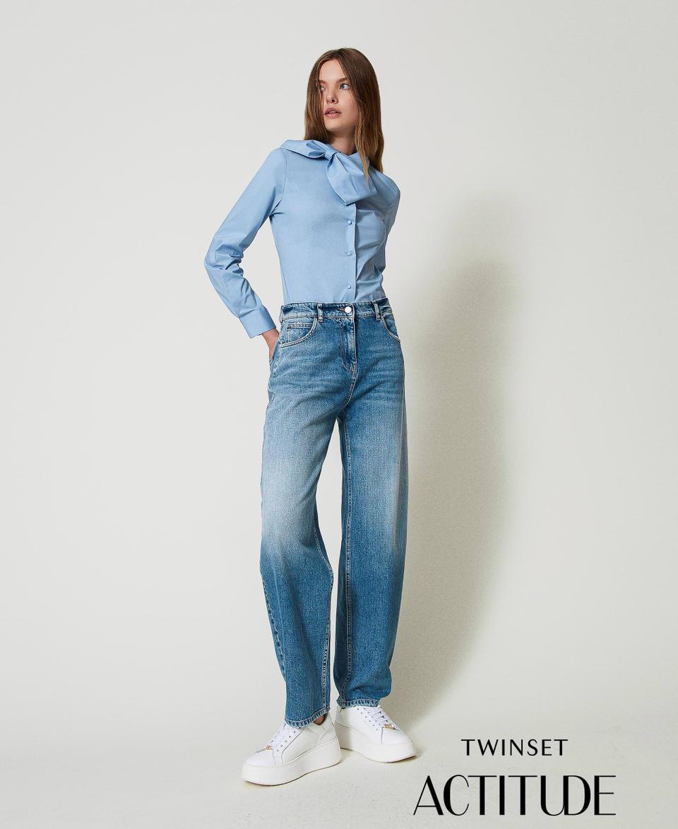 Twin Set Jeans carrot fit cinque tasche Solo un giorno rimasto