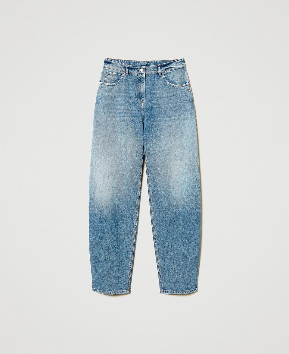 Twin Set Jeans carrot fit cinque tasche Solo un giorno rimasto
