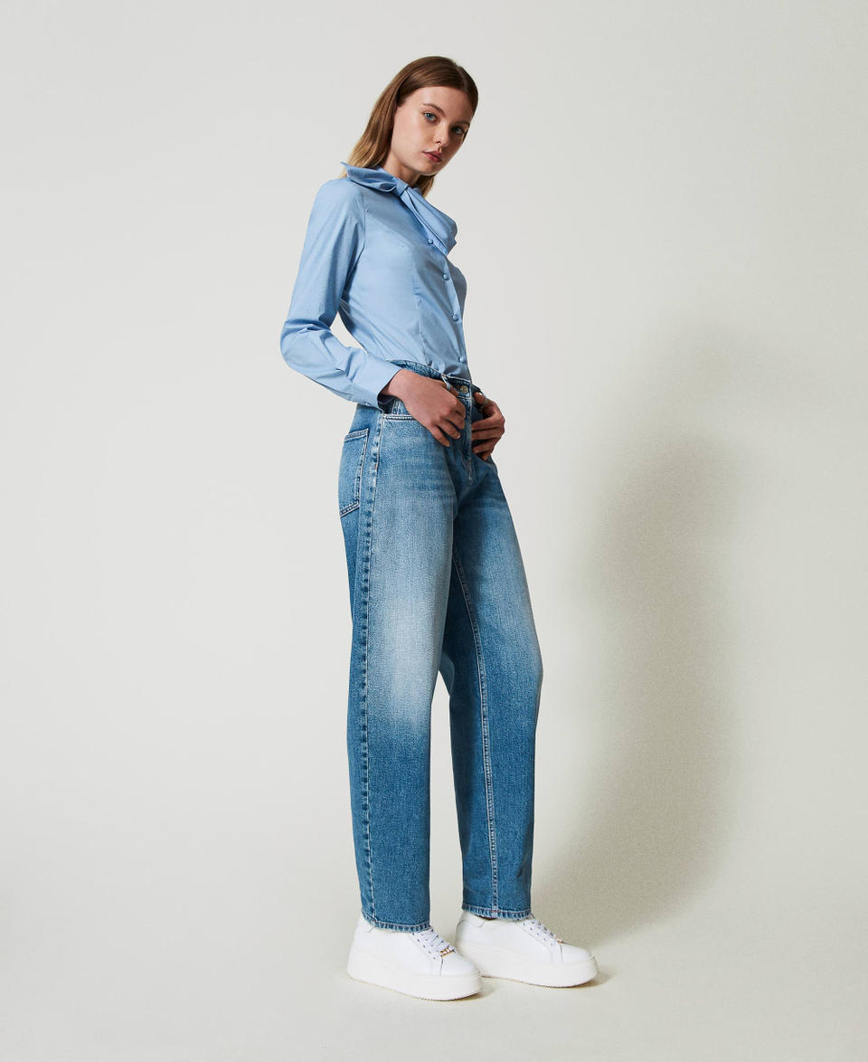 Twin Set Jeans carrot fit cinque tasche Solo un giorno rimasto