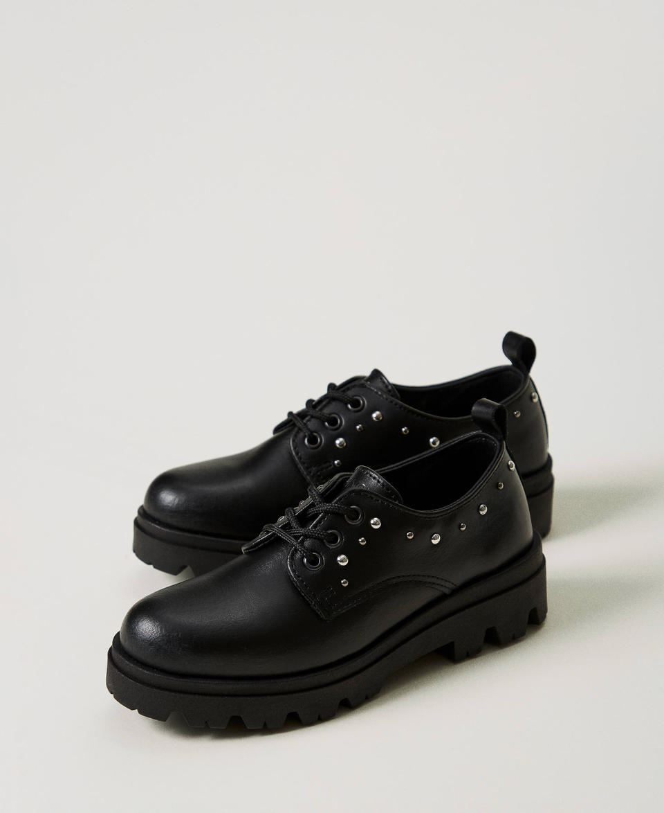 Twin Set Scarpe stringate in pelle Pezzi Unici