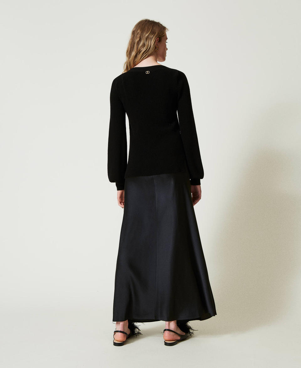 Twin Set Abito lungo sottoveste con maglia Soddisfazione Garantita