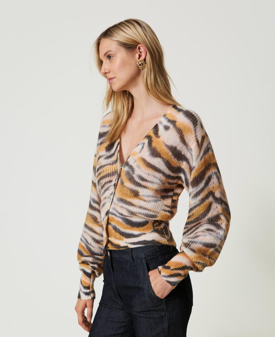 Twin Set Cardigan doppio uso in lana e alpaca Fino Al -60%