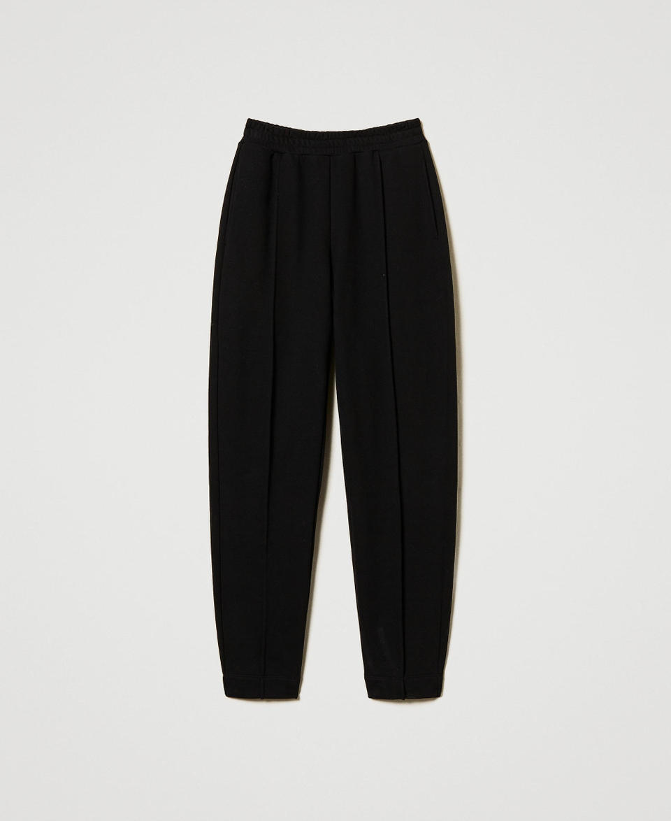 Twin Set Pantaloni a sigaretta in felpa Sostegno trimestrale