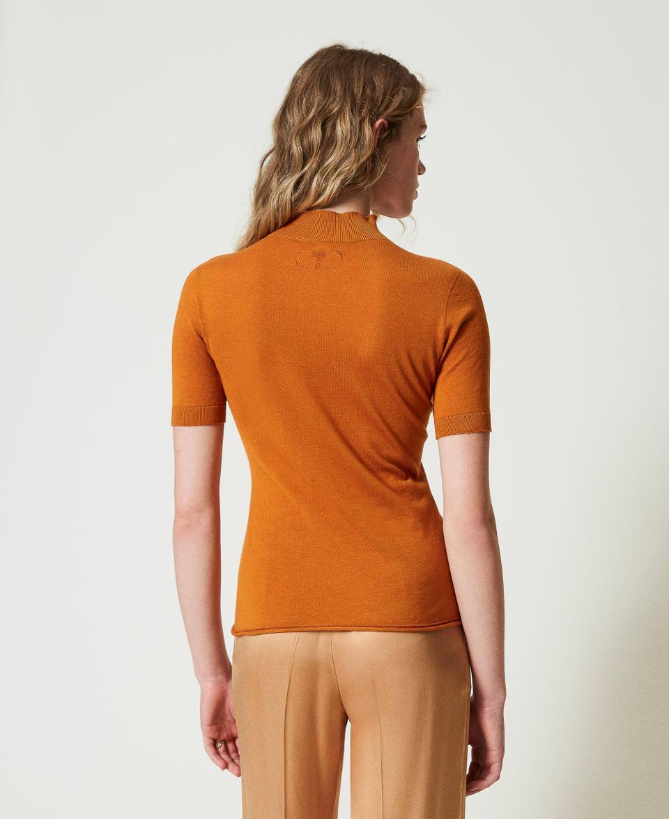 Twin Set Maglia lupetto in seta e cashmere Duty-free