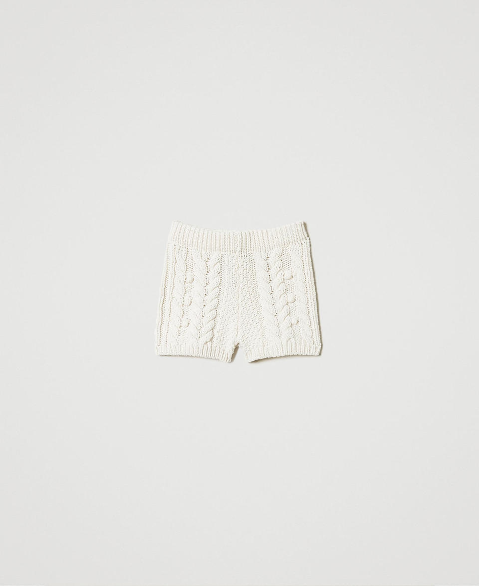 Twin Set Shorts in maglia di lana Promozione