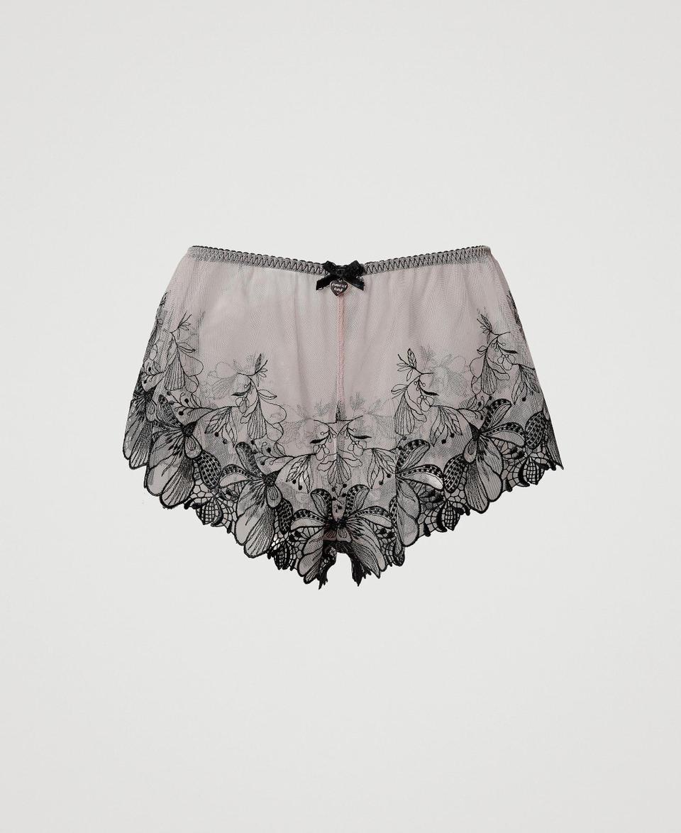 Twin Set Culotte in tulle ricamato Negozi Online