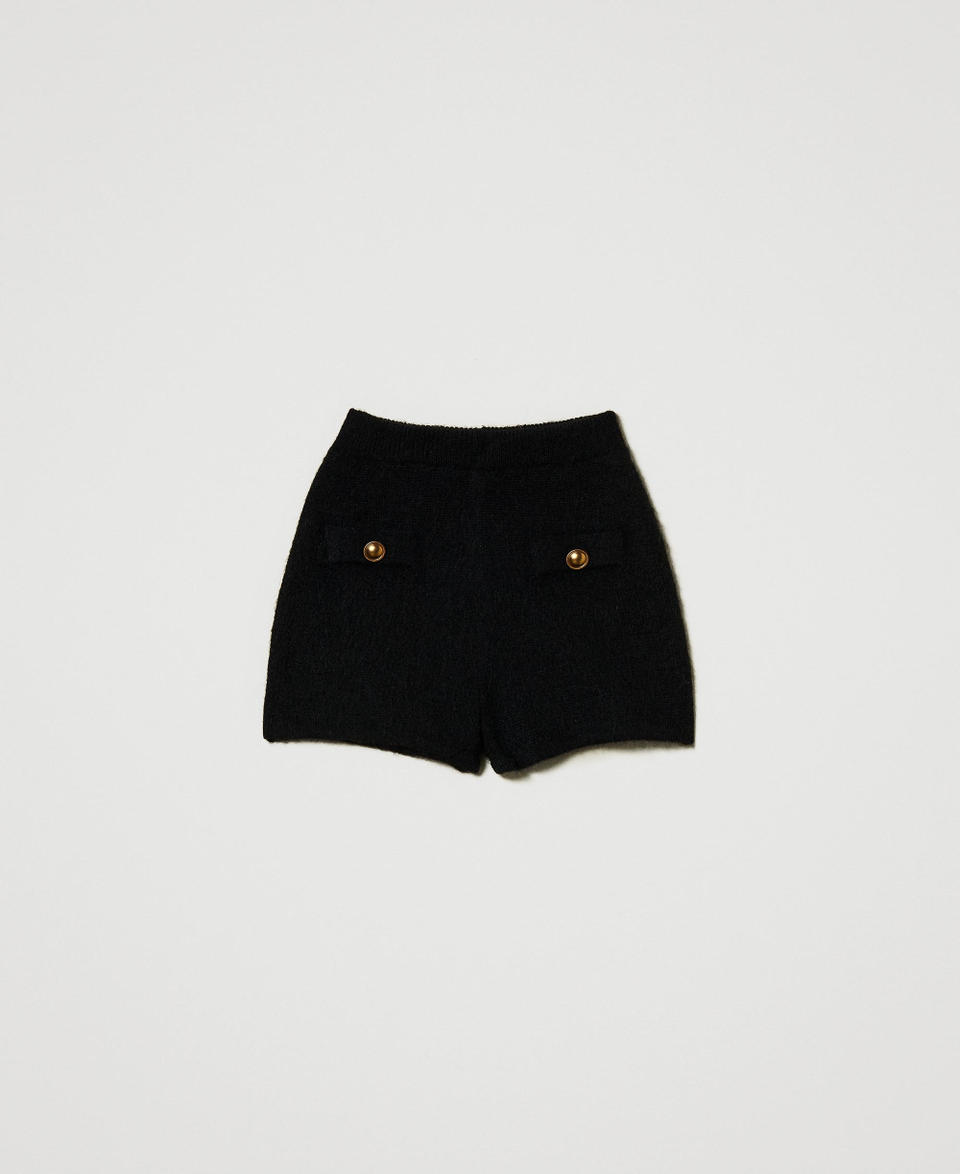 Twin Set Shorts 'Emily' in maglia misto mohair Offerta Giorno del Papà