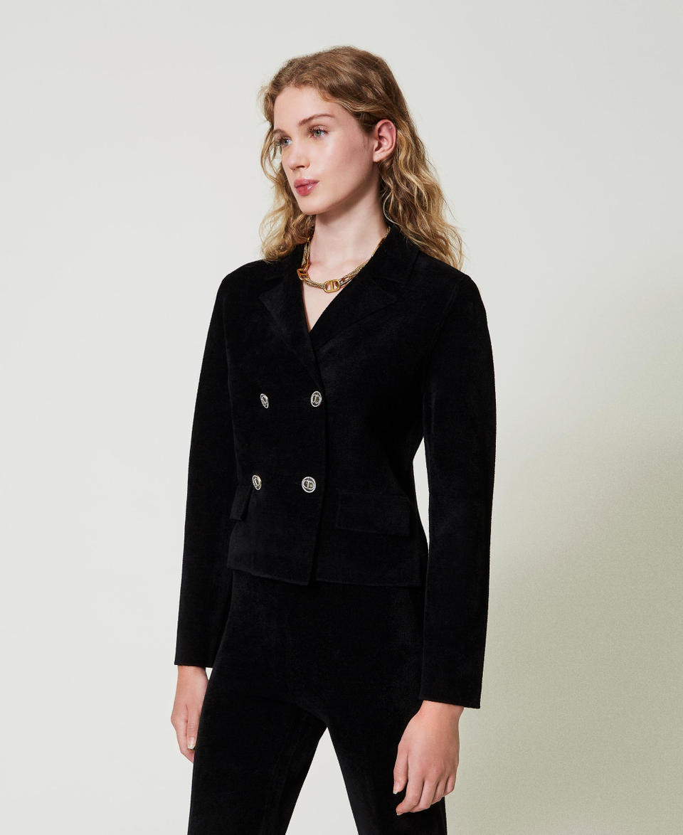 Twin Set Giacca in maglia con bottoni Oval T Lightning offer