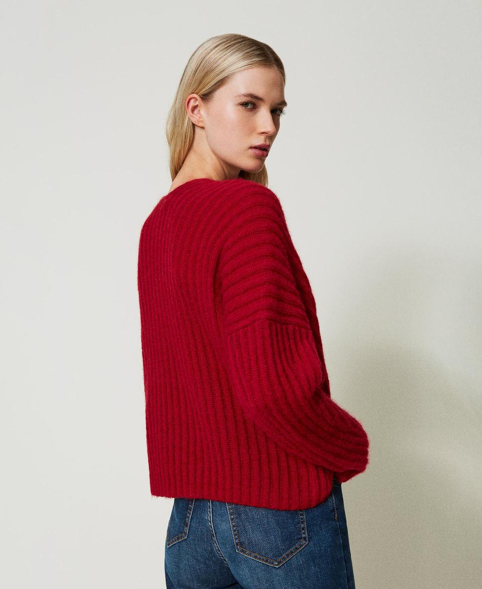 Twin Set Maglia doppio uso in misto mohair Nuovi prodotti