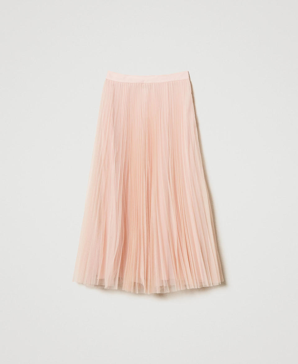 Twin Set Gonna lunga in tulle plissé Fino al 65% di sconto