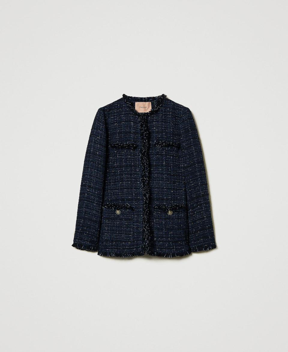 Twin Set Giacca bouclé con bottoni logati Duty-free