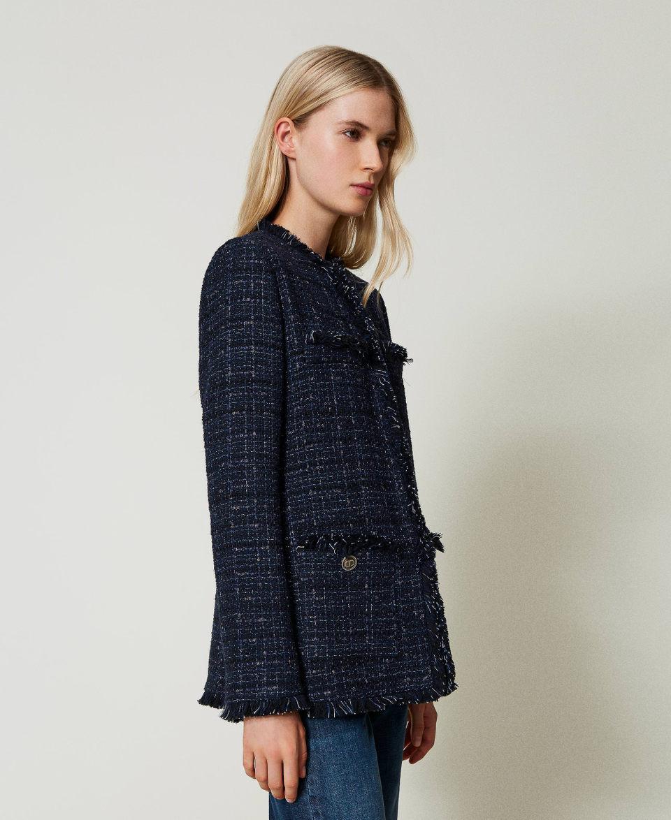 Twin Set Giacca bouclé con bottoni logati Duty-free