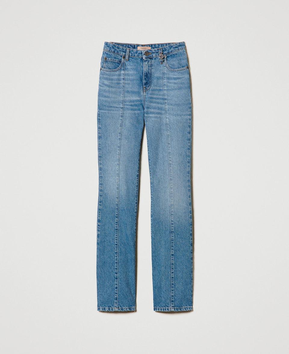 Twin Set Pantaloni Jeans flare cinque tasche Presa