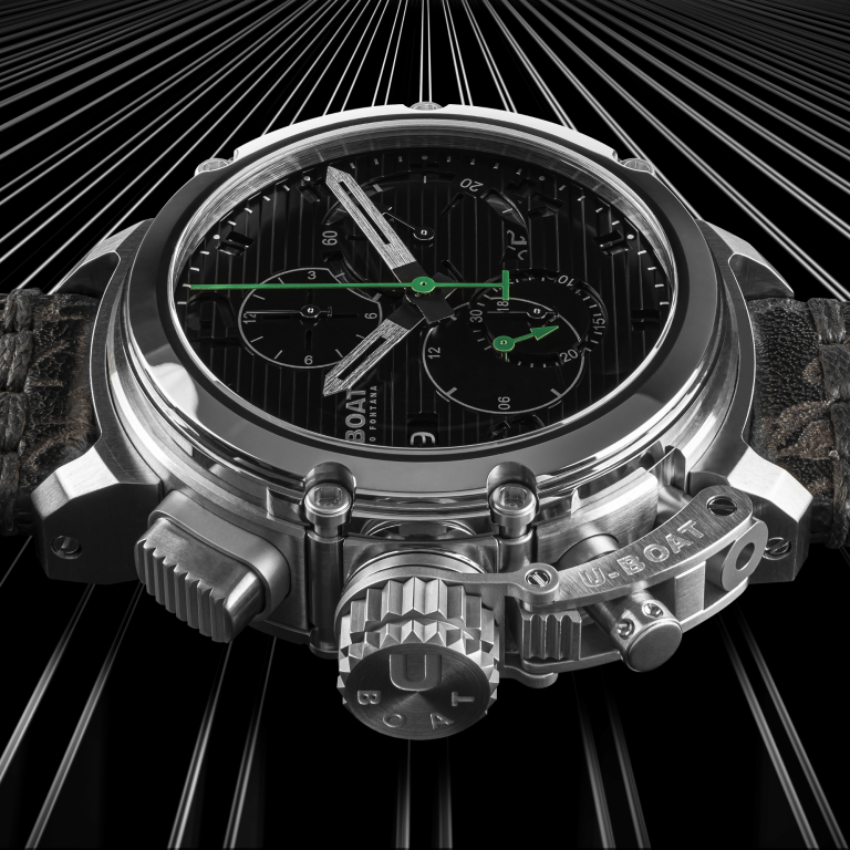 U Boat CHIMERA 46MM CHRONO SS NERO Online