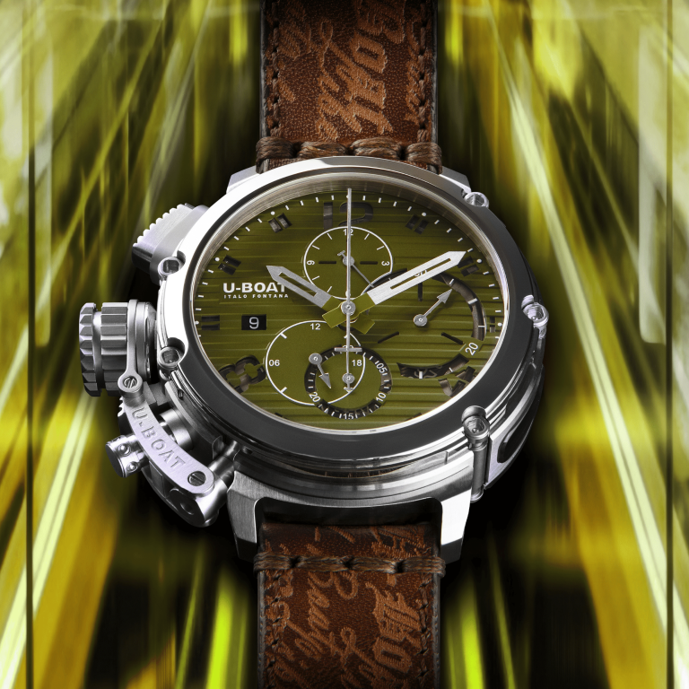 U Boat CHIMERA 46MM CHRONO SS VERDE Hotsell