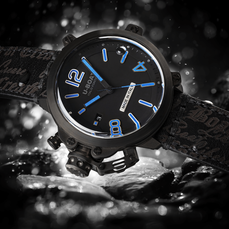 U Boat CAPSULE 45MM PVD BK BL Moda