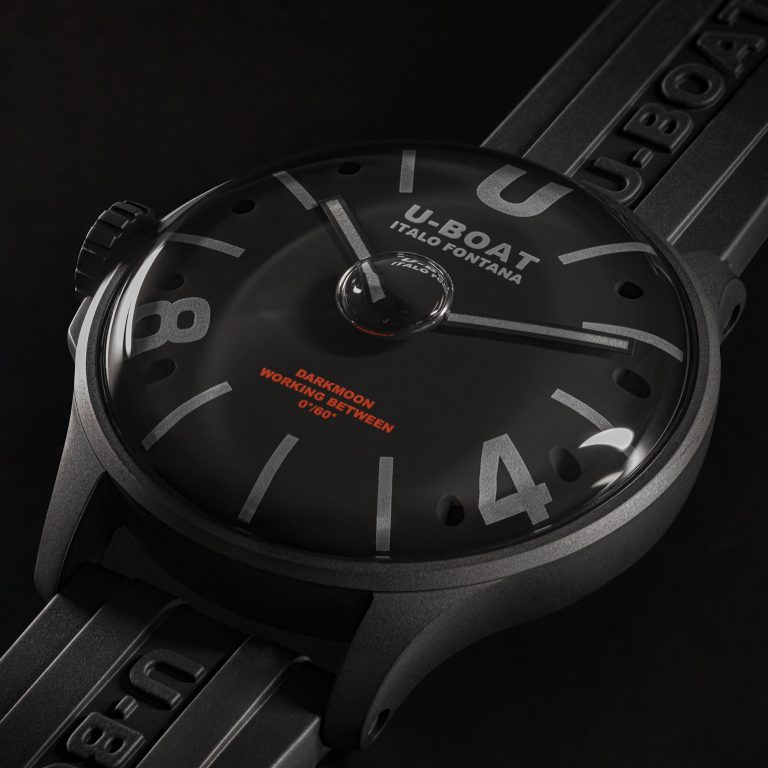 U Boat DARKMOON 44 MM BK BLACK CURVED PVD Qualità