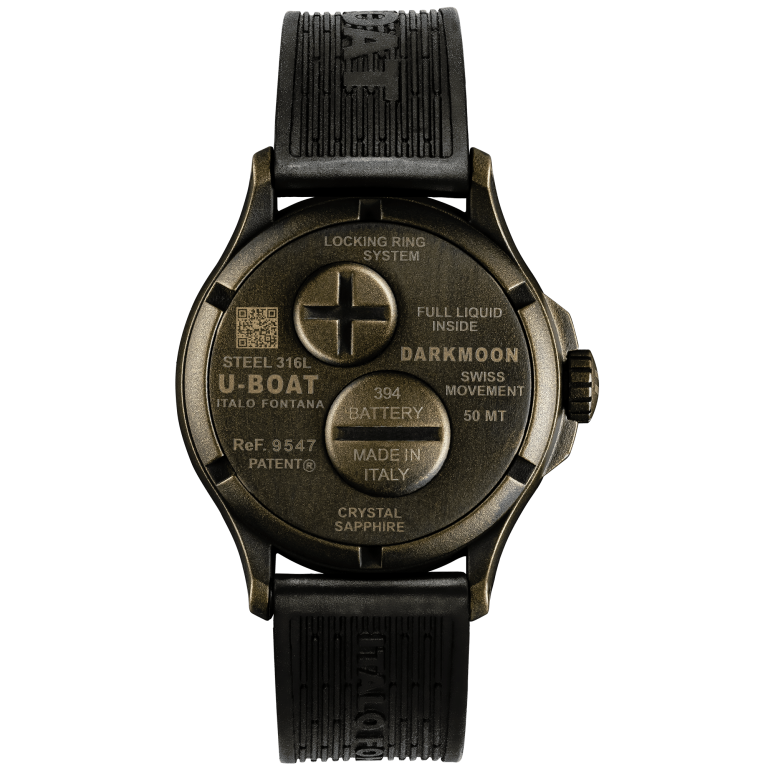 U Boat DARKMOON 40 MM BR BLACK VINTAGE Vendita